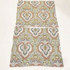 VTG Ralph Lauren Pillowcase Sham SET OF 2 TWO standard size Florentine Paisley